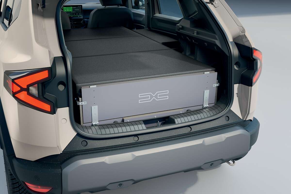 pack Sleep aménagement intérieur camping Dacia pour motorisation essence