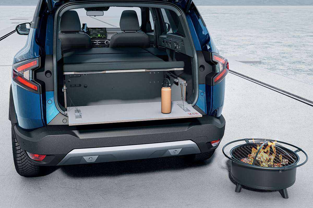 pack Sleep aménagement intérieur camping Dacia pour version 4x4 ou hybride