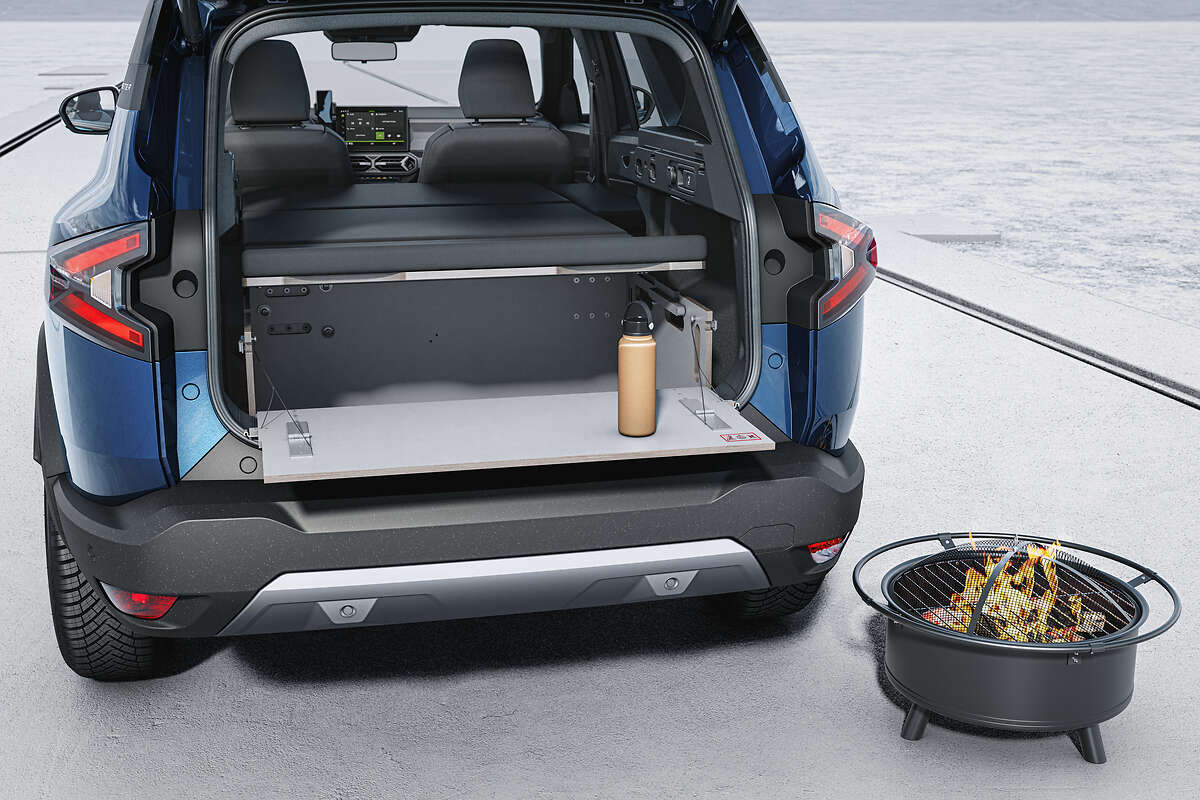 pack Sleep aménagement intérieur camping Dacia pour motorisation essence ou GPL