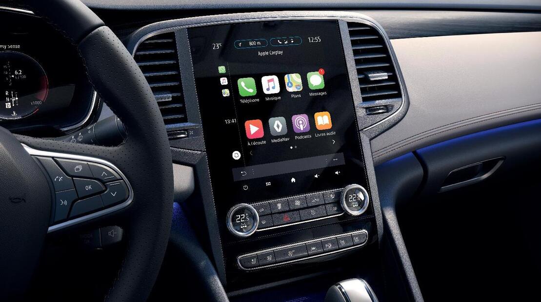 Compatible Android Auto™ et Apple CarPlay™
