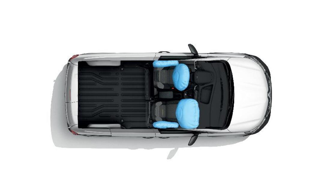 Kit airbag lateral (torace + cortina) pentru sofer si pasager - fata dreapta