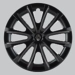 Enjoliveurs 15 pouces NADI noir brillant/gris foncé avec logo Renault 
