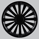 Embellecedores en color negro brillante de 14 pulgadas NUTA 