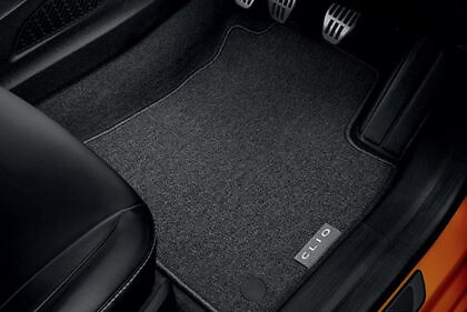 Comfort textile floor mats for front seats