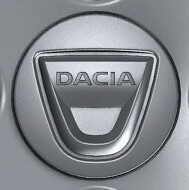 Cabochon Dacia sparkling silver