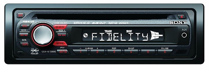 Sony Autoradio CDX GT225C