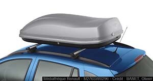 Caixa de tejadilho de 480 litros