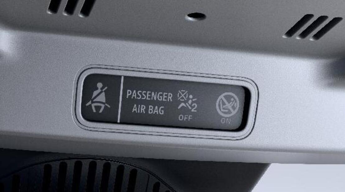 airbag passager à retenue programmée