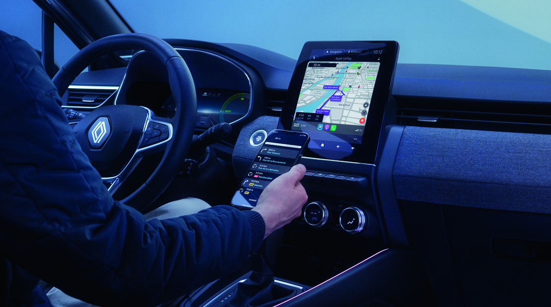 Kabellose Smartphone-Integration via Android Auto™ und Apple CarPlay™