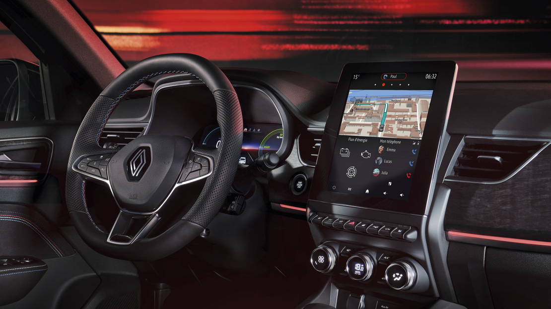 Renault Easy Link multimediasysteem met touchscreen van 7