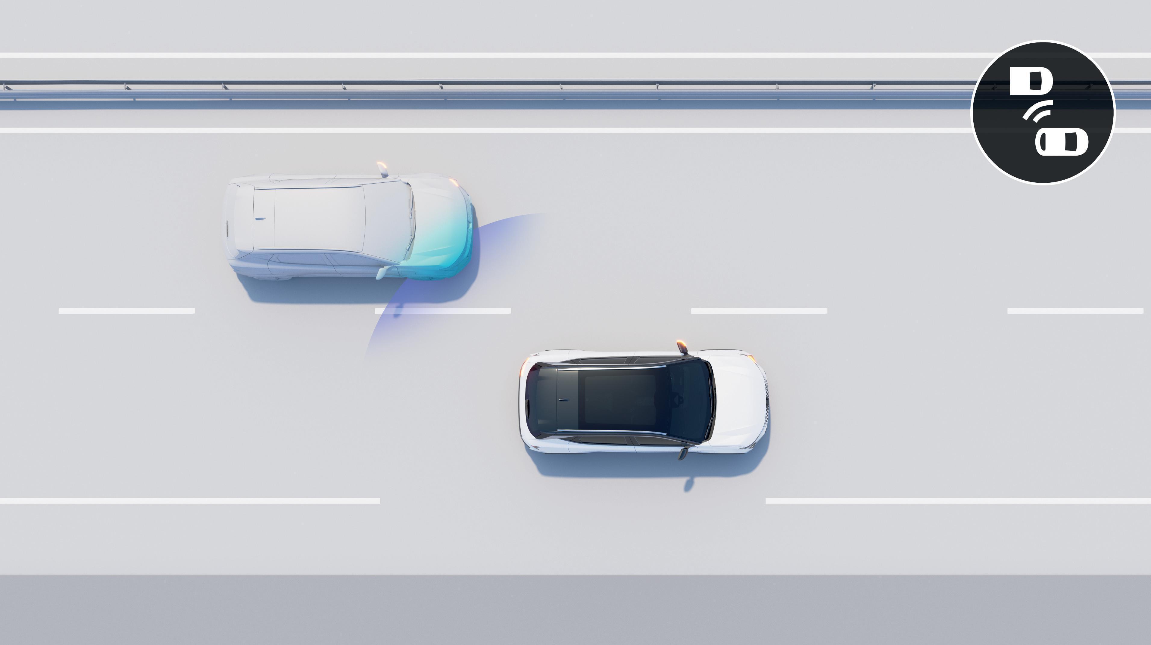 blind spot warning and rear detection with emergency lane keeping assist