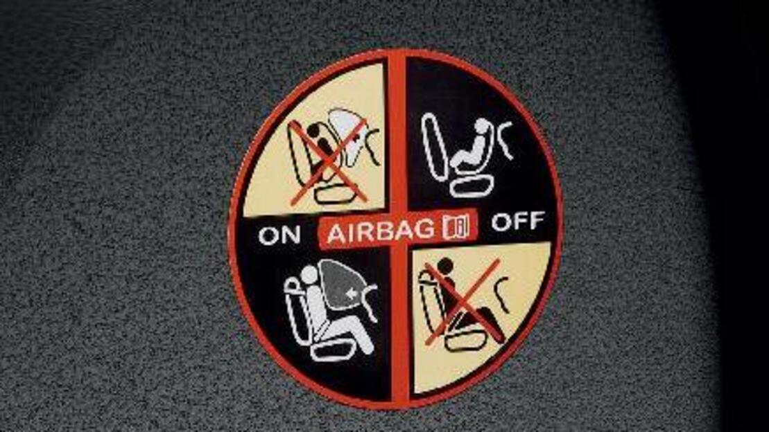 Déconnexion de l'airbag passager